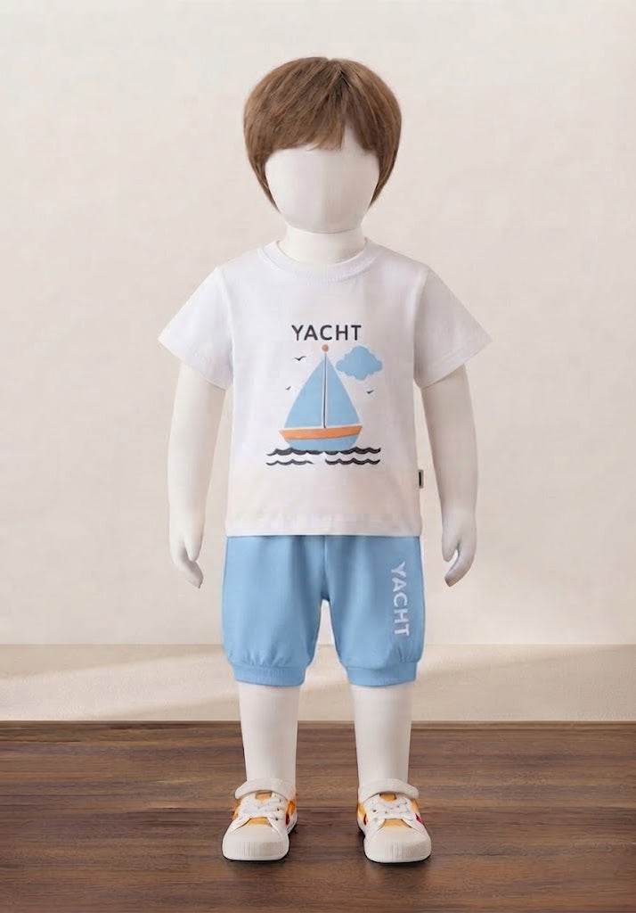 Yacht Print 2 Piece Set