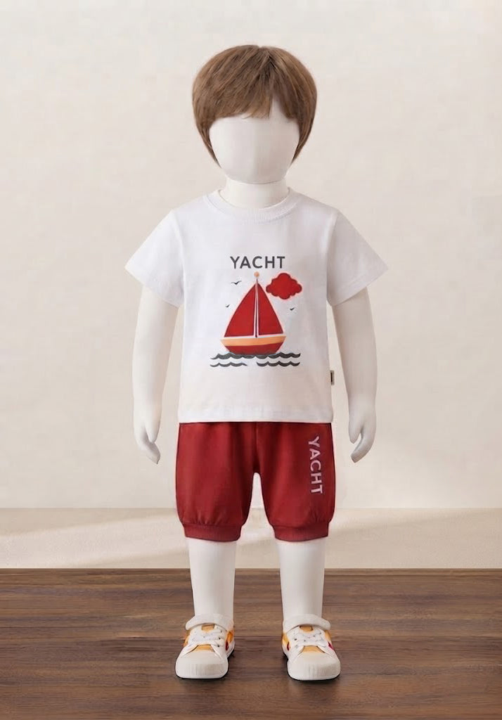 Yacht Print 2 Piece Set