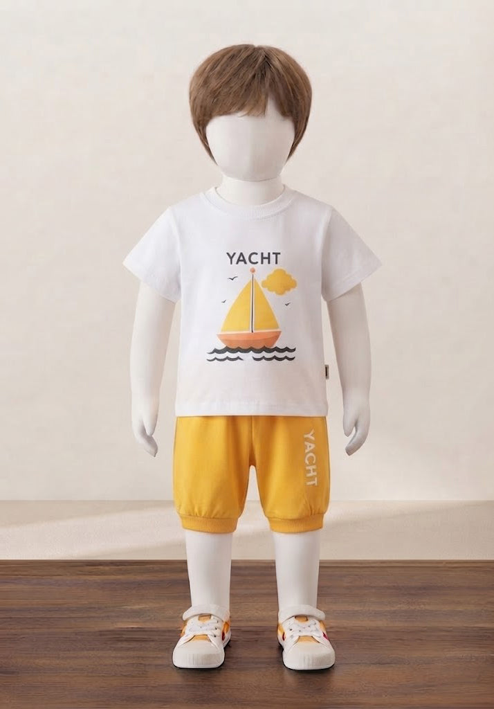 Yacht Print 2 Piece Set